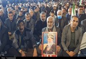 عزاداری مردم کهگیلویه در شب سوم شهادت رهبر انقلاب