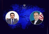 اتصال هاتفی بین وزیر الخارجیة الإیرانی ومستشار الأمن القومی العراقی