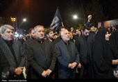 عزاداری مردم بیرجند در سوگ امام شهید