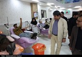 بازدید استاندار کرمان از انتقال خون