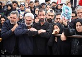 تشییع باشکوه سرباز شهید پدفند هوایی عباس مبینی در اراک