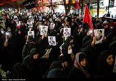 اجتماع مردم در سوگ رهبر شهید - قزوین