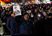 اجتماع مردم در سوگ رهبر شهید - قزوین