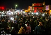 اجتماع مردم در سوگ رهبر شهید - قزوین