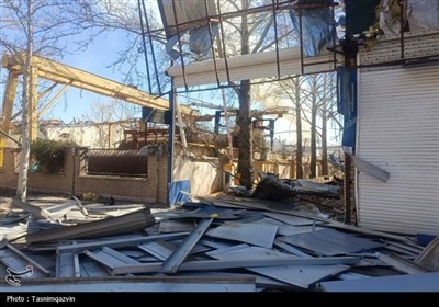 اصابت موشک در منطقه مسکونی الوند