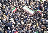 تشییع پیکر شهید حملات آمریکایی- صهیونیستی در سبزوار