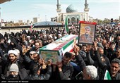 تشییع پیکر شهید حجت‌الاسلام «محسن مهدوی کلاته» - قم