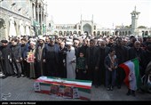 تشییع پیکر شهید حجت‌الاسلام «محسن مهدوی کلاته» - قم
