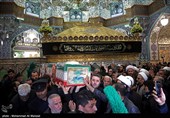 تشییع پیکر شهید حجت‌الاسلام «محسن مهدوی کلاته» - قم