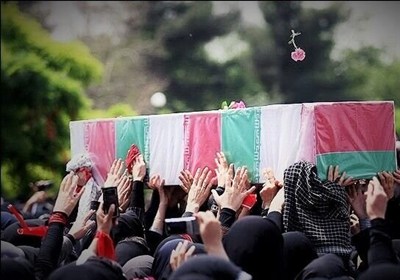 تشییع پیکر پاک شهید حمله آمریکایی-صهیونی در دشتستان