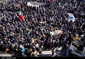 مراسم تشییع و تدفین پیکر شهید مصطفی نکوئی-اسفراین