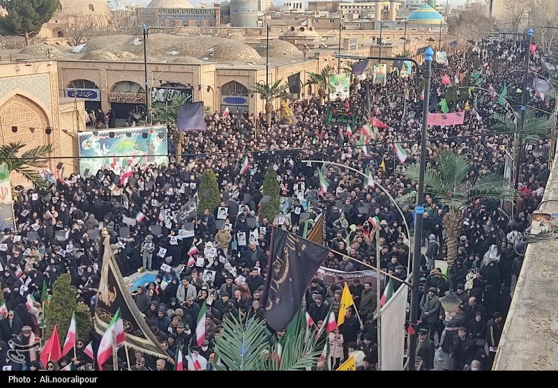 تجدید بیعت حماسی مردم اردبیل با انقلاب، امامین و شهدا