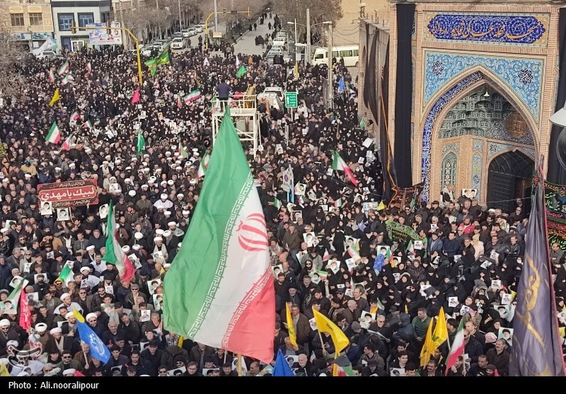 تجدید بیعت حماسی مردم اردبیل با انقلاب، امامین و شهدا