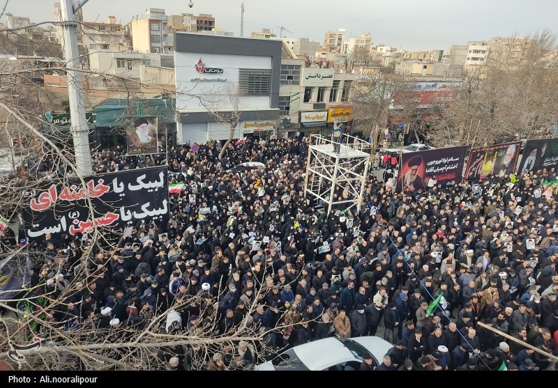 تجدید بیعت حماسی مردم اردبیل با انقلاب، امامین و شهدا