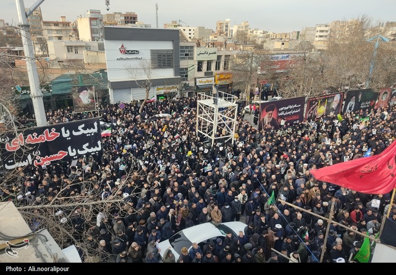 تجدید بیعت حماسی مردم اردبیل با انقلاب، امامین و شهدا