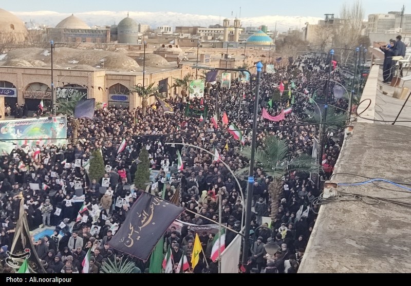 تجدید بیعت حماسی مردم اردبیل با انقلاب، امامین و شهدا