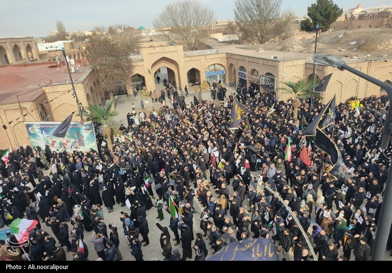 تجدید بیعت حماسی مردم اردبیل با انقلاب، امامین و شهدا