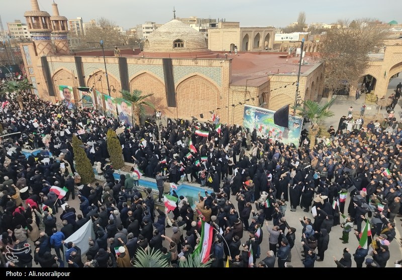 تجدید بیعت حماسی مردم اردبیل با انقلاب، امامین و شهدا