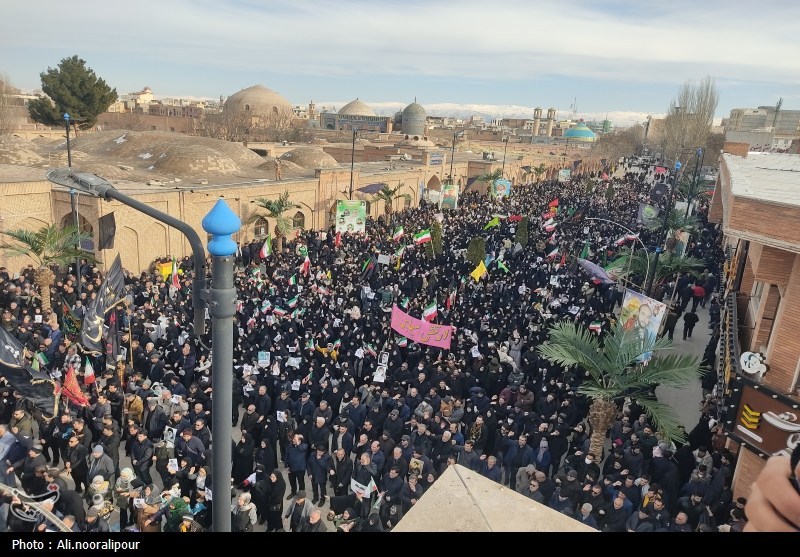 تجدید بیعت حماسی مردم اردبیل با انقلاب، امامین و شهدا
