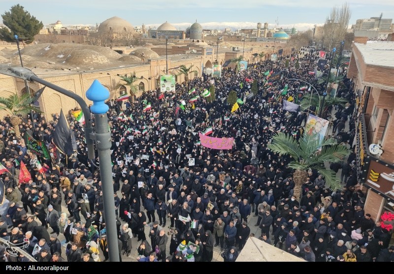 تجدید بیعت حماسی مردم اردبیل با انقلاب، امامین و شهدا