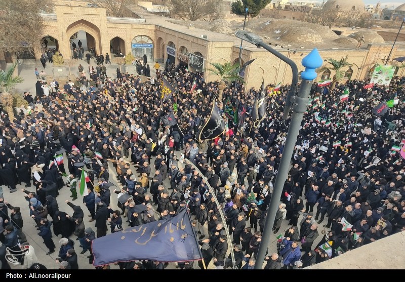 تجدید بیعت حماسی مردم اردبیل با انقلاب، امامین و شهدا