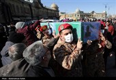 تشییع پیکر شهدای حملات آمریکایی صهیونی در همدان