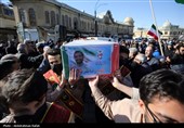 تشییع پیکر شهدای حملات آمریکایی صهیونی در همدان