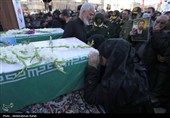 تشییع پیکر شهدای حملات آمریکایی صهیونی در همدان