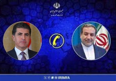 وزير الخارجية الإيراني ورئيس إقليم كردستان يبحثان التطورات الإقليمية