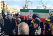 پیکر 2 شهید مدافع وطن در اردبیل تشییع شد