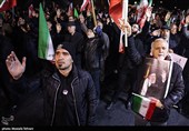 چهارمین  شب تجمع سوگواران رهبر شهید انقلاب در تهران - 1