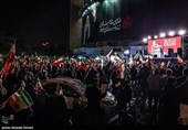 چهارمین  شب تجمع سوگواران رهبر شهید انقلاب در تهران - 1