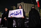 چهارمین  شب تجمع سوگواران رهبر شهید انقلاب در تهران - 1