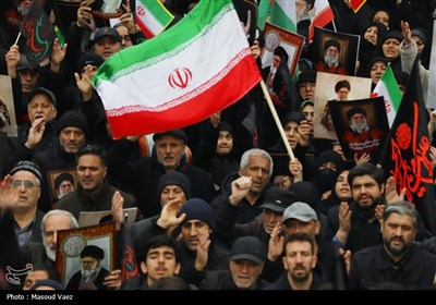 اجتماع هیأت‌ها و دسته‌های تبریز در عزای رهبر شهید انقلاب