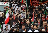 اجتماع هیأت‌ها و دسته‌های تبریز در عزای رهبر شهید انقلاب