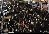 طوفان مردمی در یاسوج؛ خیابان‌ها را خونخواهی امام شهید فرا گرفت+تصاویر
