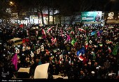 اجتماع شبانه سوگواران رهبر شهید انقلاب در بجنورد