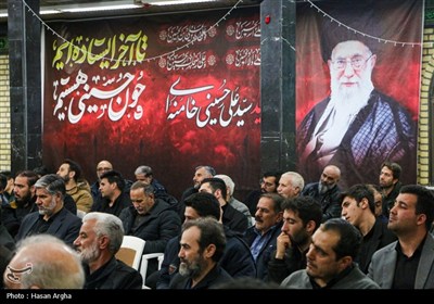 محفل شعر امین در حسینیه اعظم زنجان