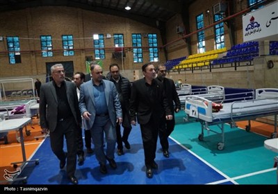 بازدید استاندار قزوین از سایت پشتیبانی