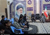 شاعران مرکزی سرودند؛ محفل شعر امین در حسینیه شهدای گمنام