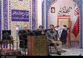شاعران مرکزی سرودند؛ محفل شعر امین در حسینیه شهدای گمنام