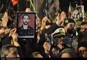 وداع گرگانی‌ها با پیکر دو شهید جنگ