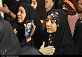وداع گرگانی‌ها با پیکر دو شهید جنگ
