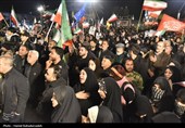 وداع گرگانی‌ها با پیکر دو شهید جنگ