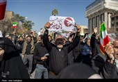 تشییع پیکر شهدای حملات آمریکایی صهیونی در شیراز