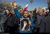 تشییع پیکر شهدای حملات آمریکایی صهیونی در شیراز