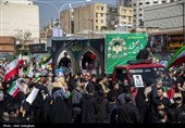 تشییع پیکر شهدای حملات آمریکایی صهیونی در شیراز