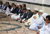 ورود کاروان علمای اهل سنت برای حضور در مراسم تشییع رهبر شهید به مشهد