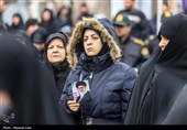 تشییع پیکر شهدای حملات آمریکایی صهیونی در تبریز