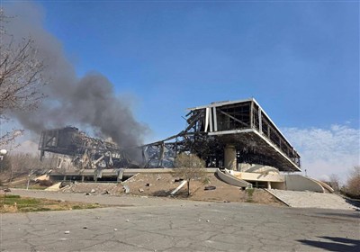 تخریب سالن 12 هزار نفری آزادی در پی حمله آمریکایی - صهیونیستی + فیلم